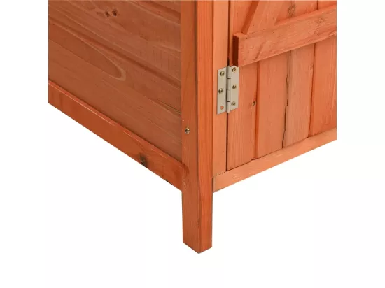 Abri à outils de jardin 135,5x75x160 Bois de sapin massif