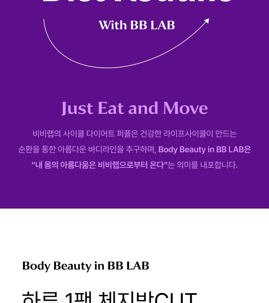 Nutrione - BB LAB Cycle Diet Paars