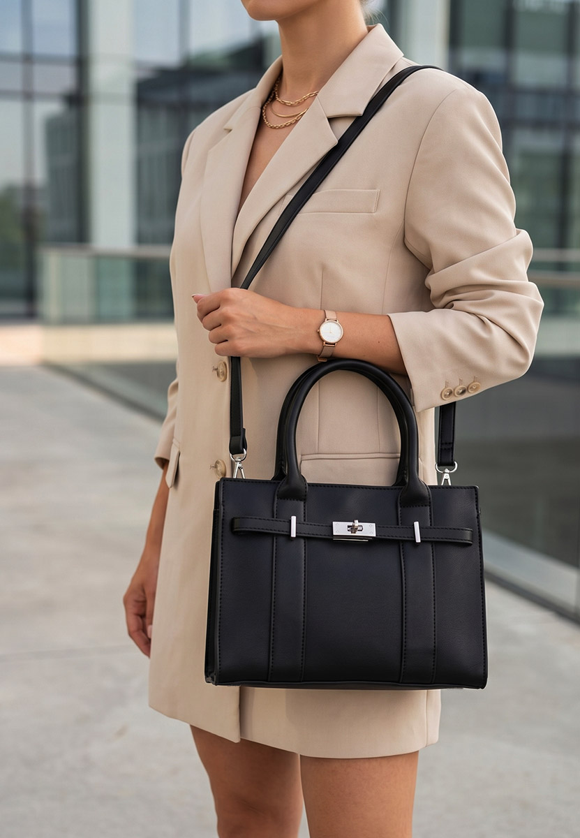 Sac à main noire Yvesa