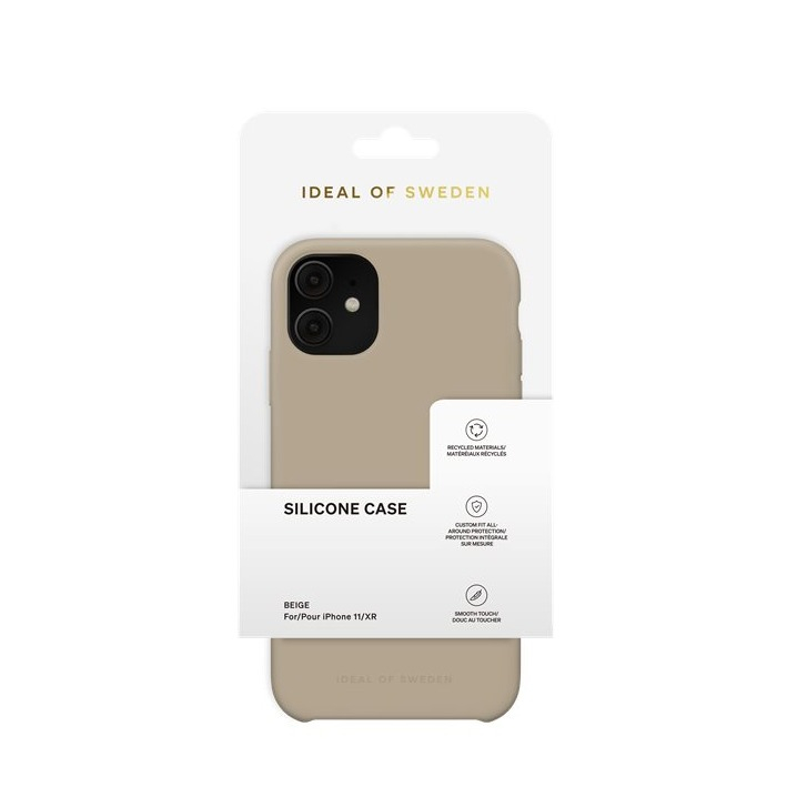 iPhone 11 / iPhone Xr Silikon Hülle Case Recycled (IDSICSI23-I1961-128) - Beige