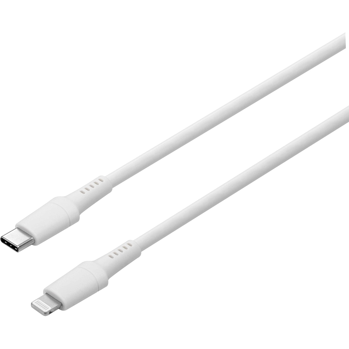 Sandstrøm USB-C til Lightning kabel (1 m)