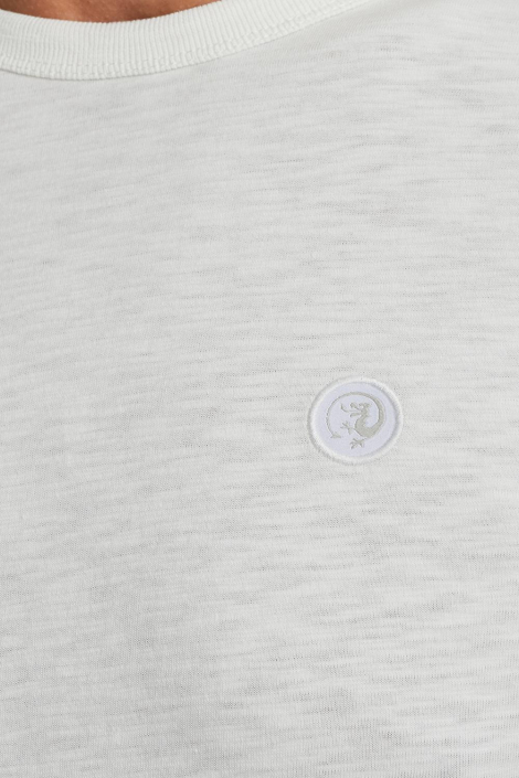 Cast Iron ecru heren t-shirt