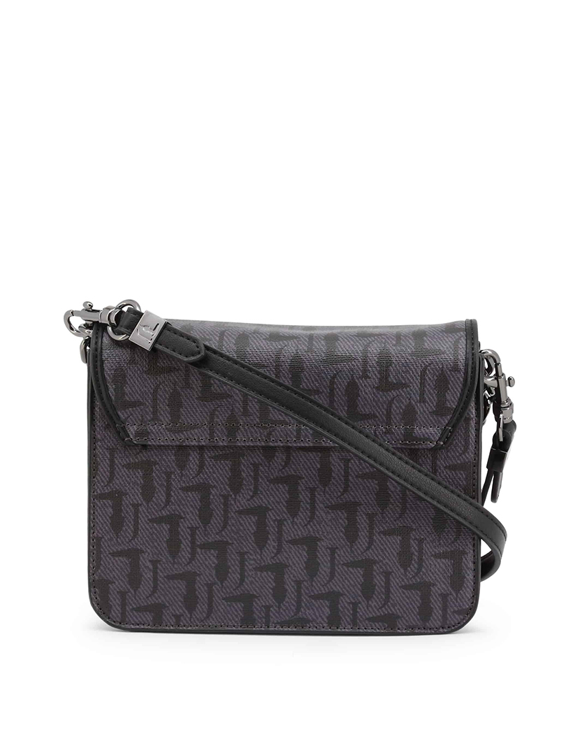 Black and Dark Red Handbag