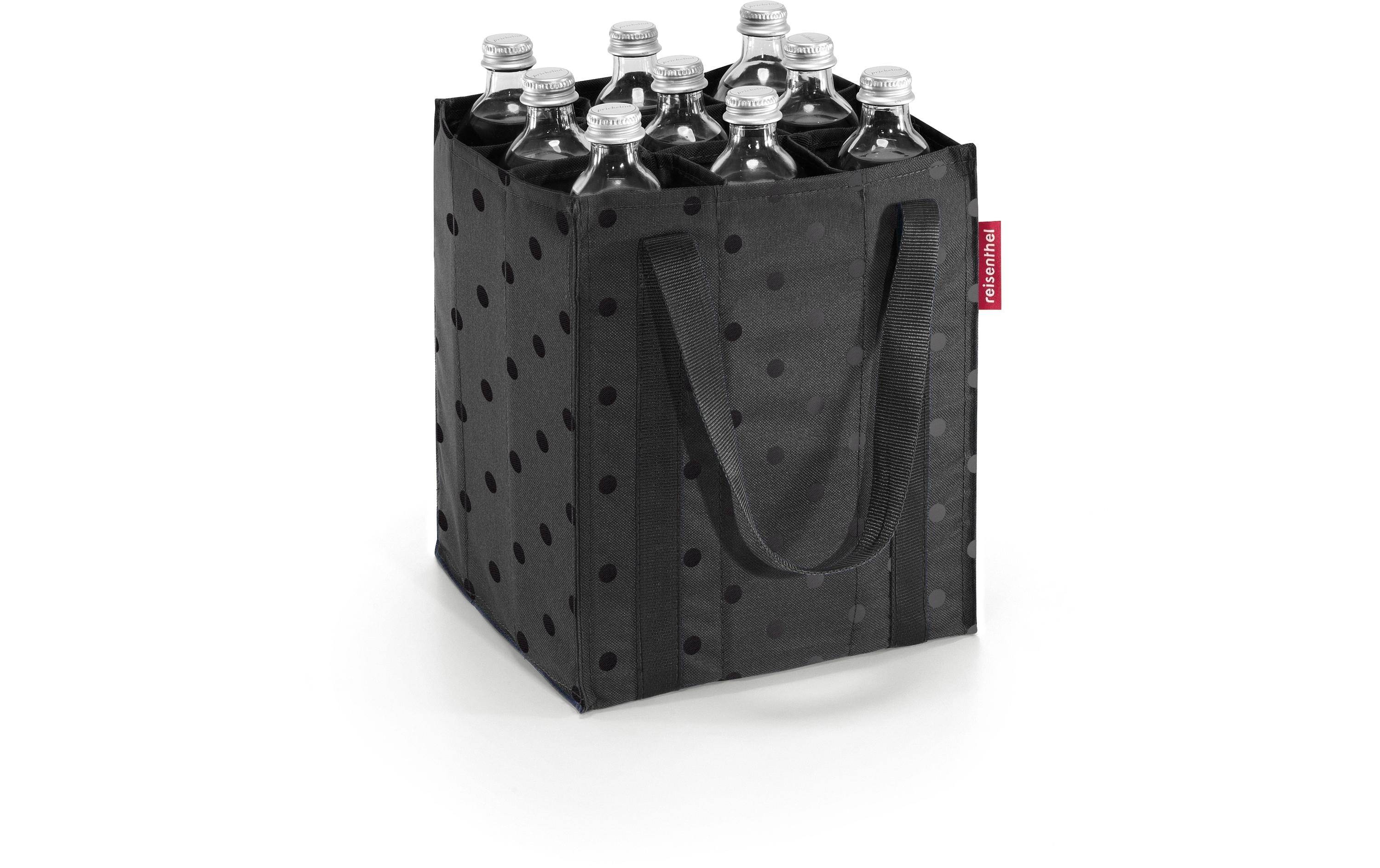 Flaschentasche Glossy Dots BlackBottlebag für Wohnbereich und Picknick