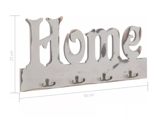 Porte-manteau mural HOME 50x23 cm