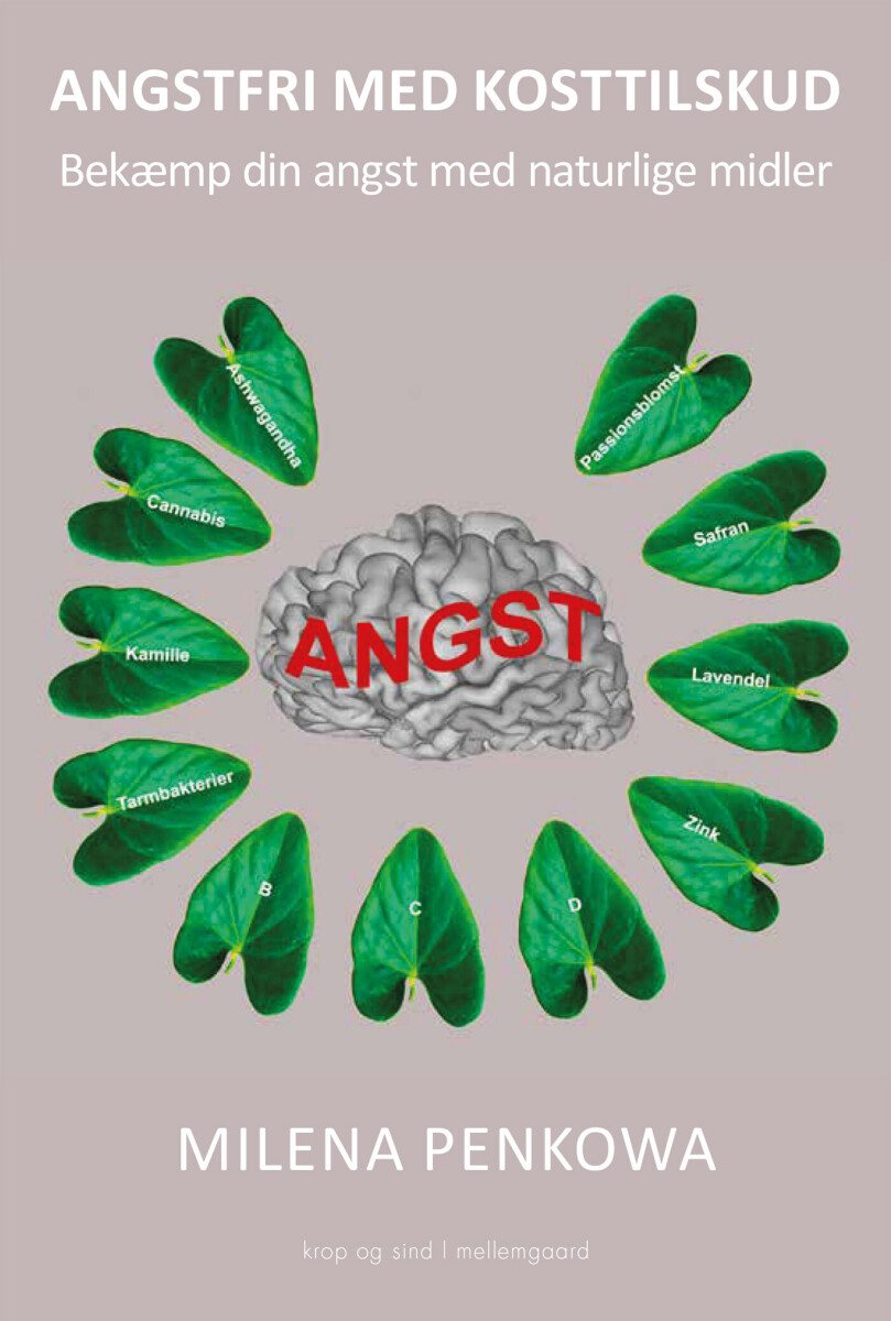 Angstfri Med Kosttilskud - Milena Penkowa - Bog