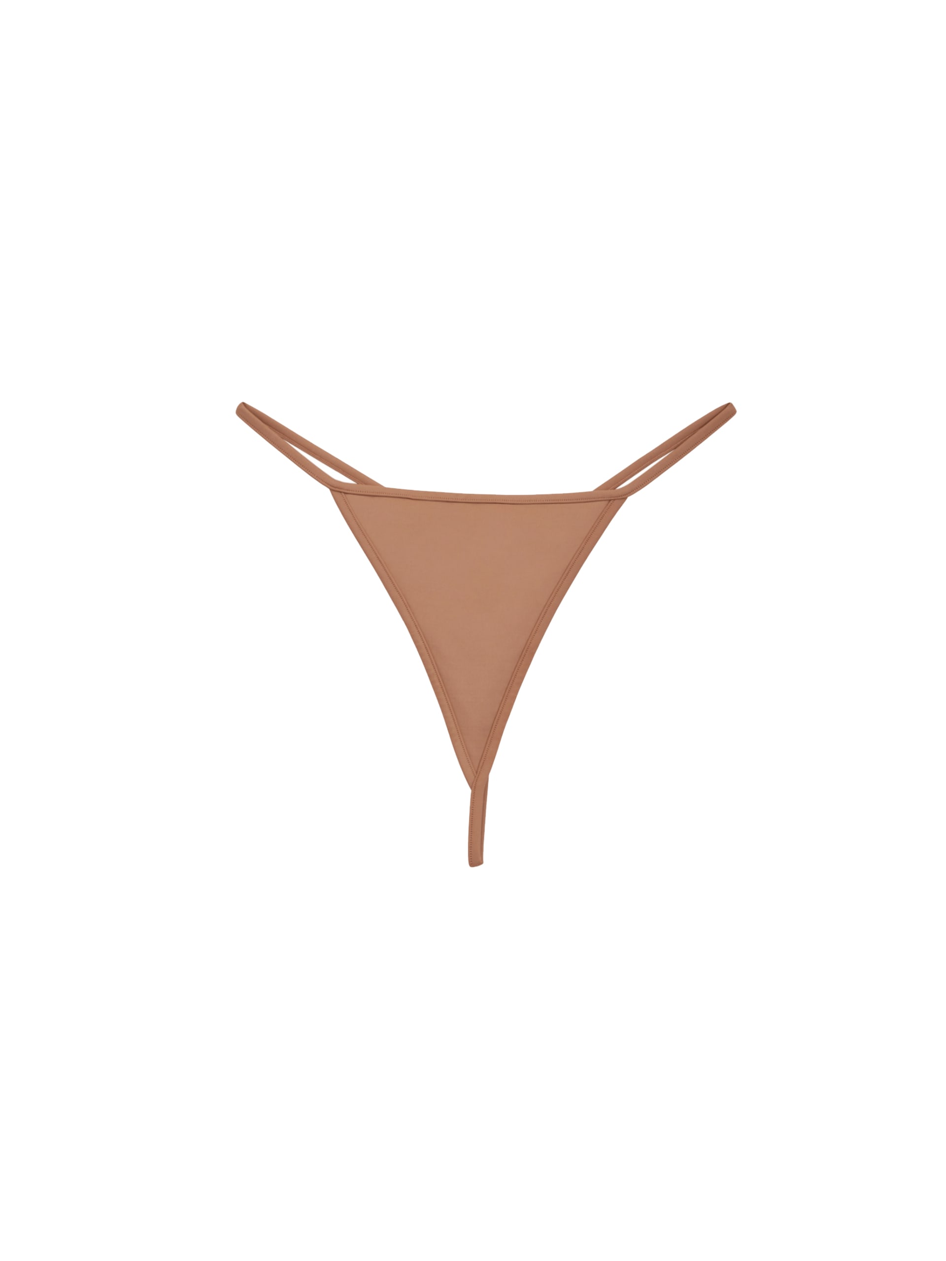 tanga triangular de metal