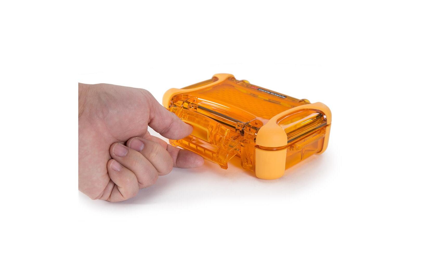 Outdoor-Koffer Nano 320 OrangeWasserdichter und robuster Koffer für kleine Ausrüstungsgegenstände