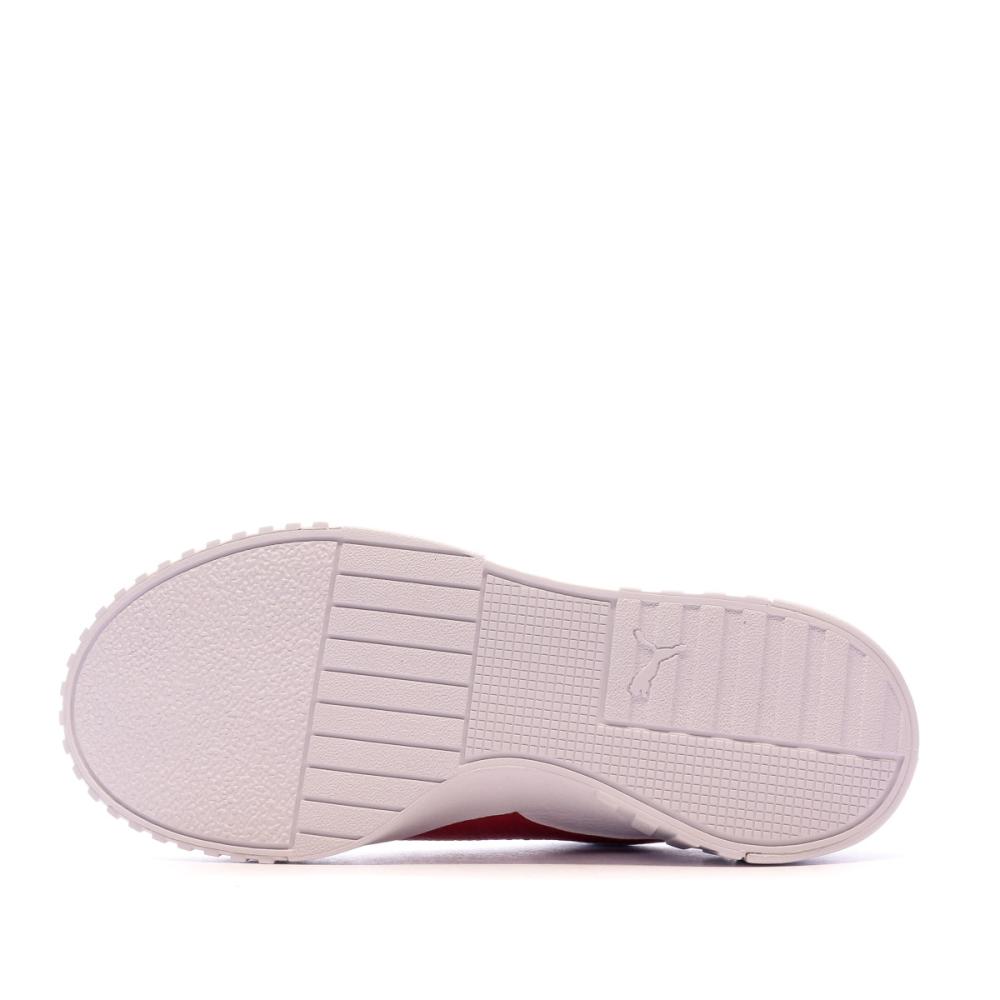 Puma Baskets Blanc/Rouge Femme Puma Cali