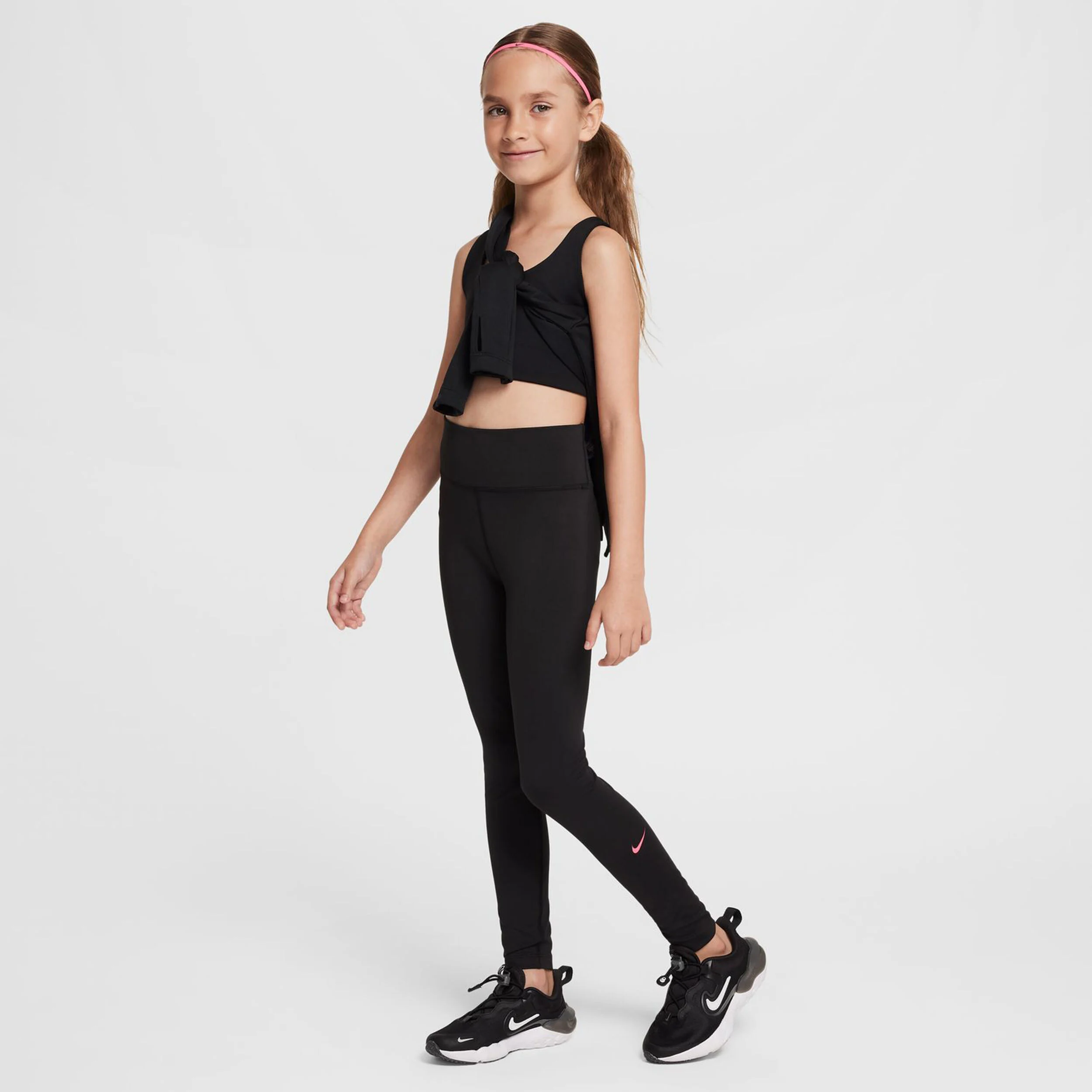 Nike Dri-FIT One All Over Print Collant Tight Filles - Noir