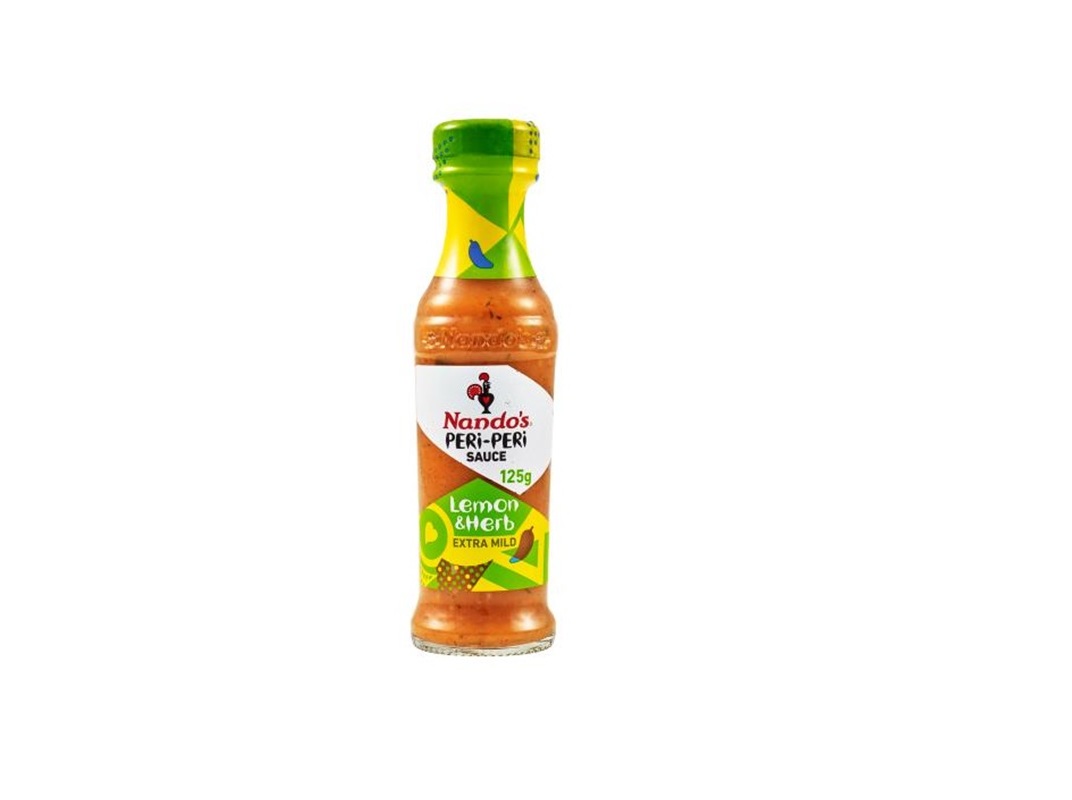 MOLHO PERI-PERI NANDO'S LIMÃO E ERVAS 125G