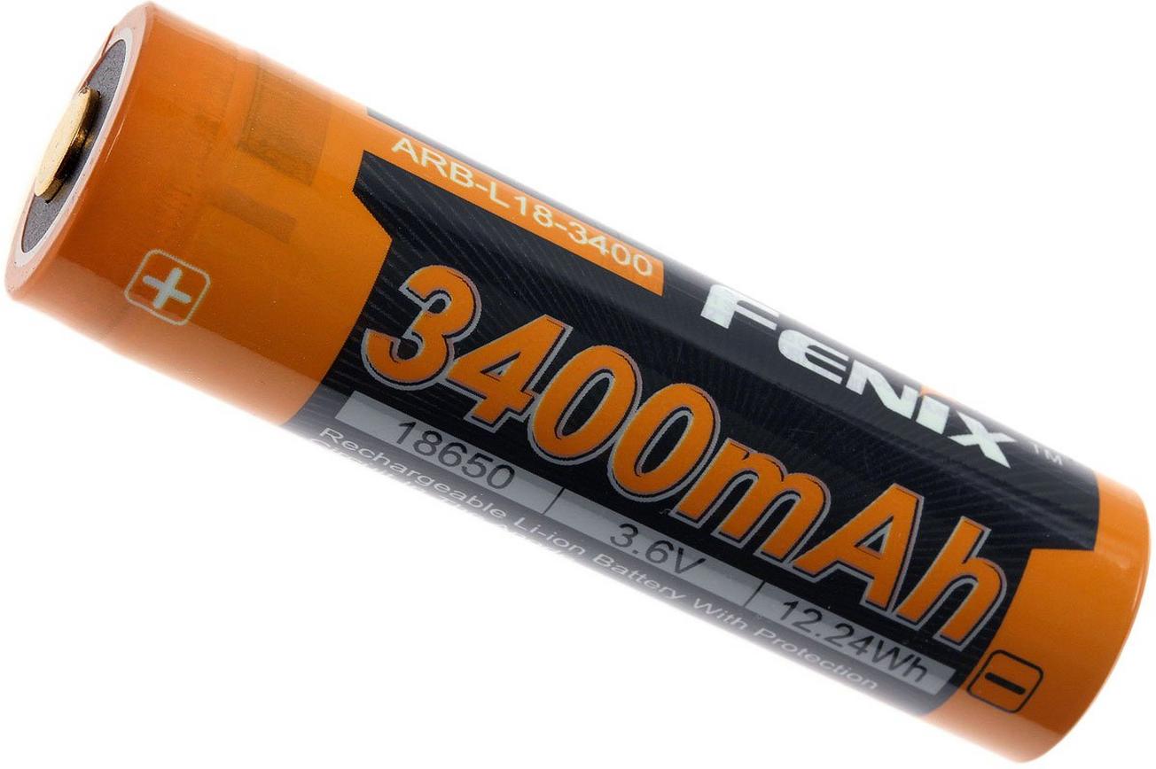 Fenix FEARB-L2S 18650 accu, 3400 mAh