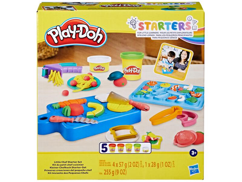 Play-Doh Knetspielzeug Kleiner Chefkoch Starter-Set Set mit 14 Küchen-Accessoires