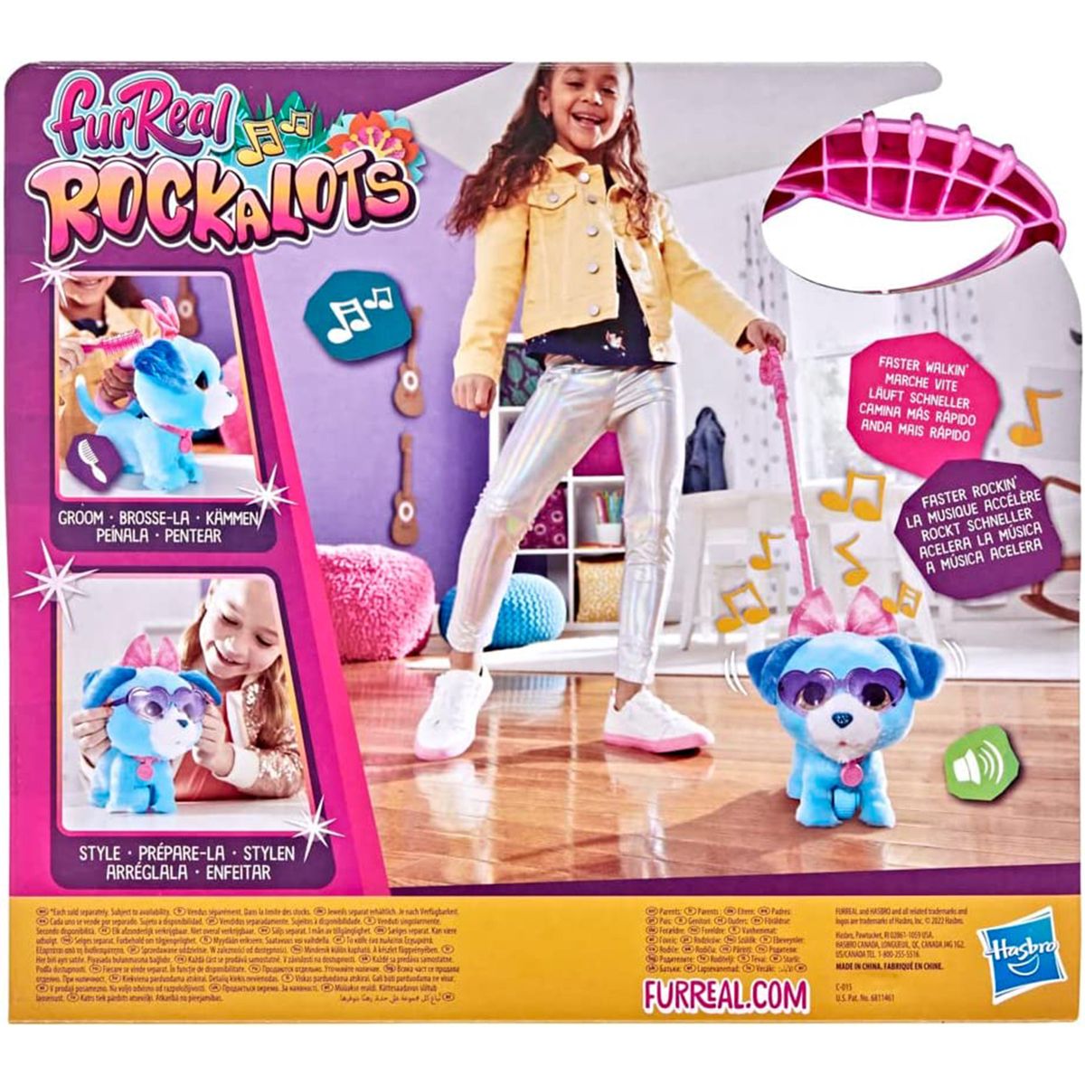 Hasbro F3507 - FurReal - Rockalots - Hund