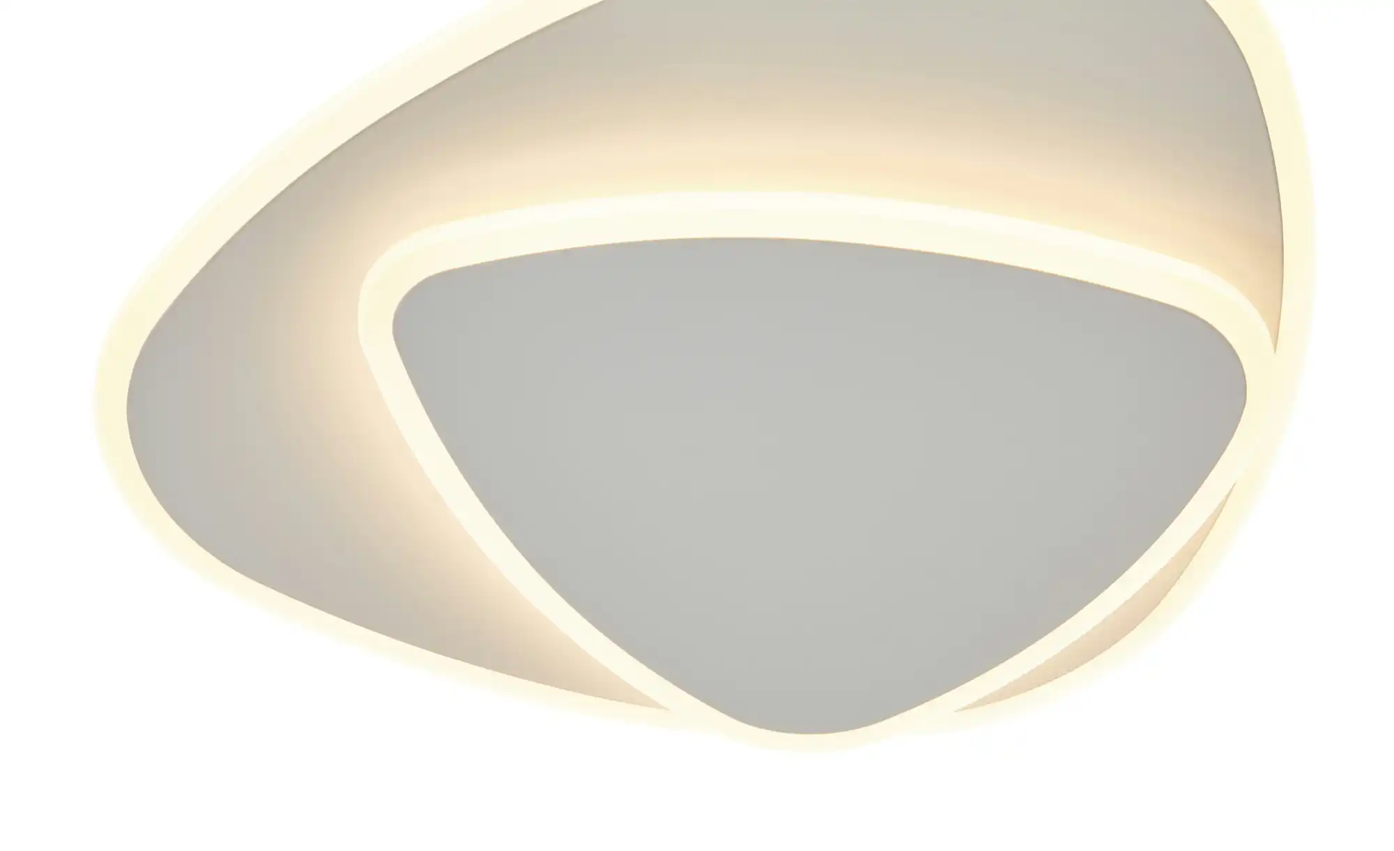 KHG LED-Deckenleuchte, weiß `Ovale`