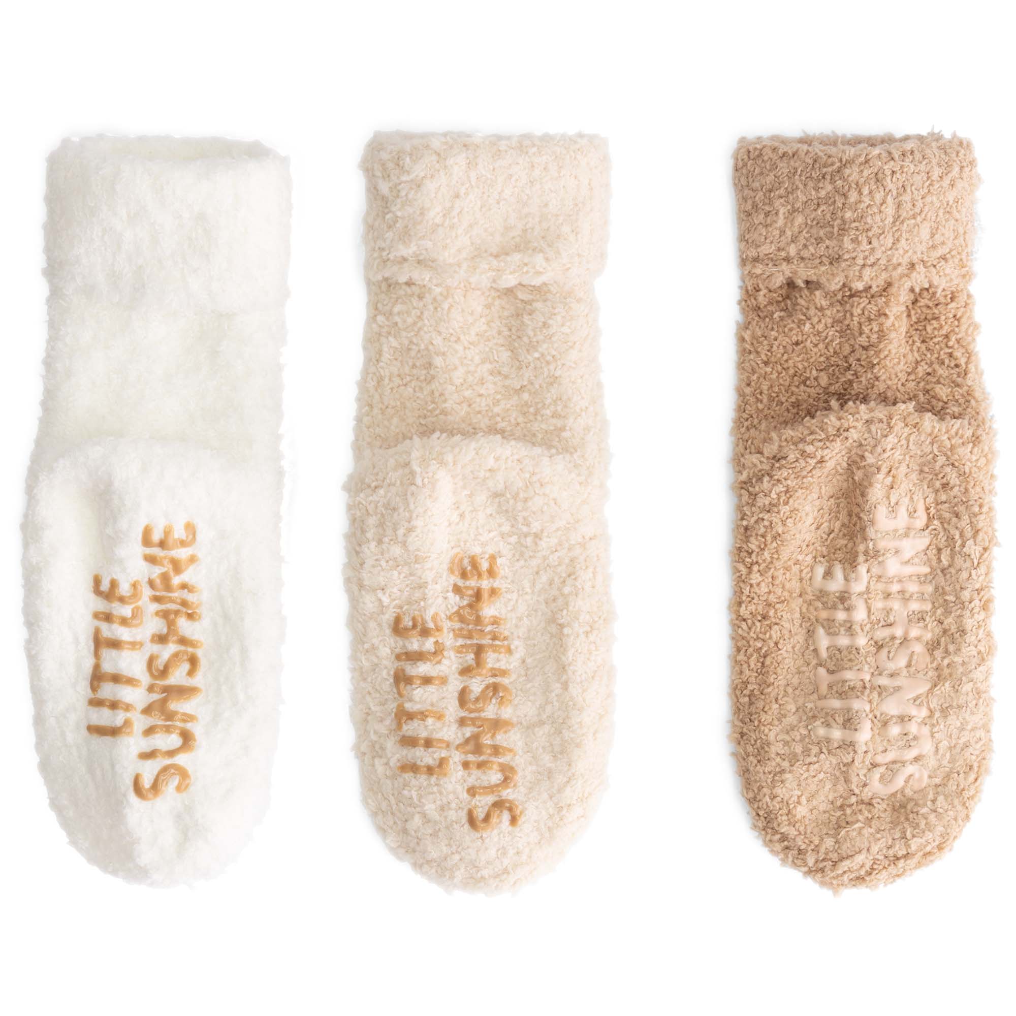 Prénatal sokken 3 paar   beige