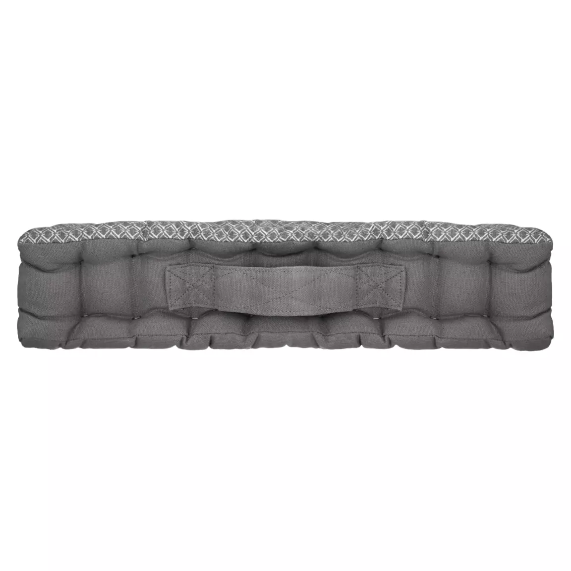 Coussin de sol carré coton (40 x 40 cm) Otto Gris