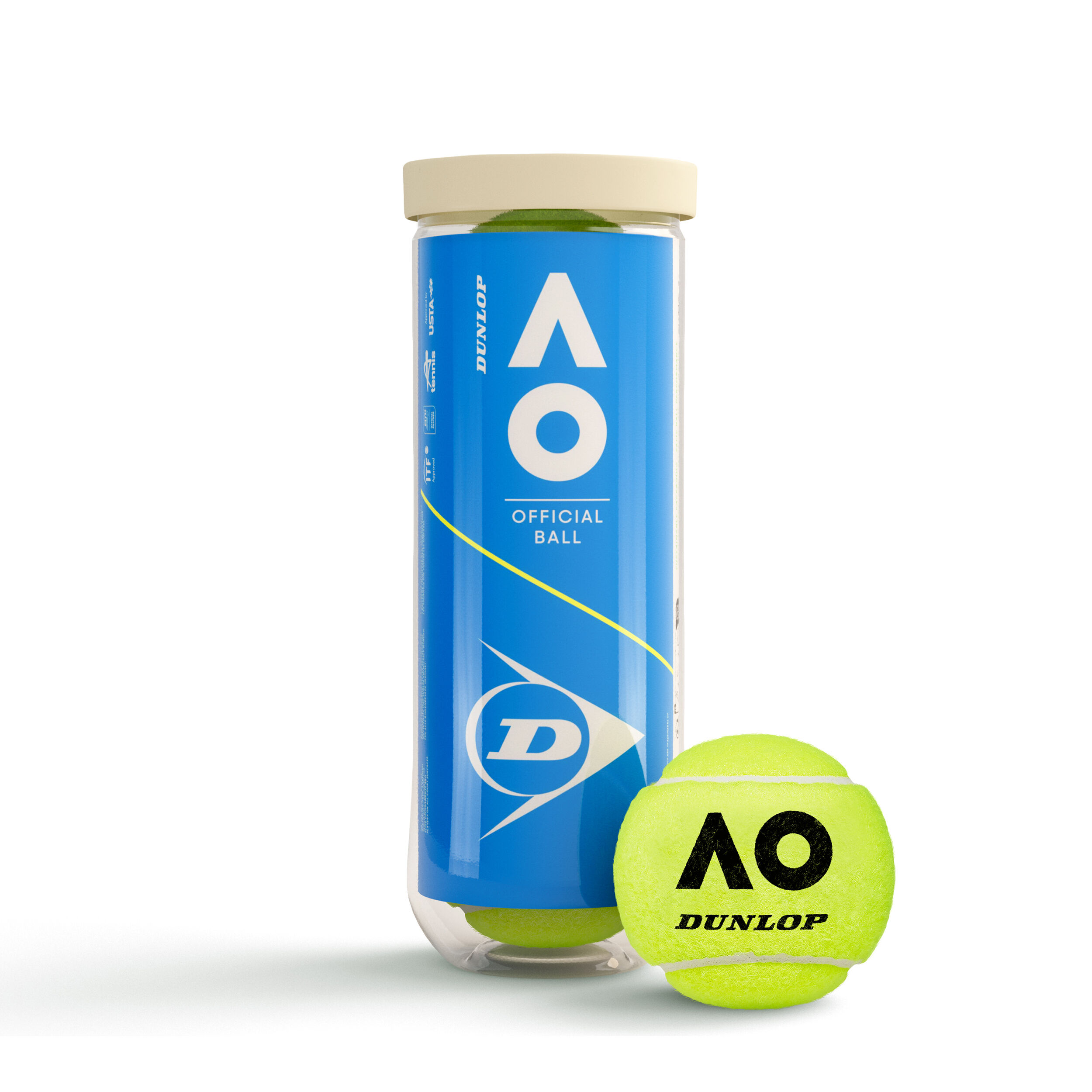 Dunlop Australian Open Tube De 3