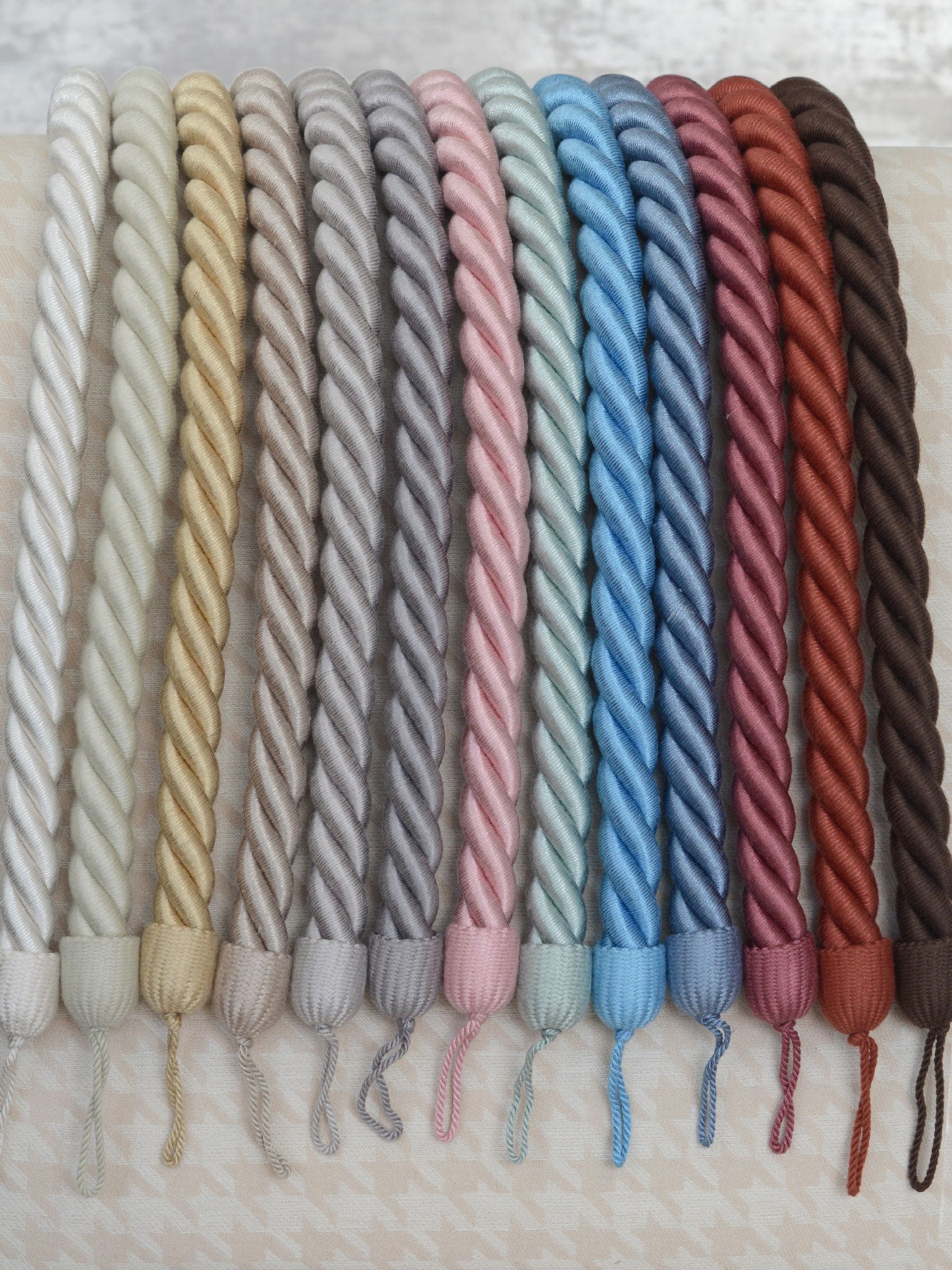 Laura Ashley 1 Pair of Rope Curtain Tiebacks