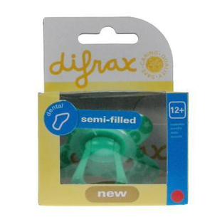 Difrax Fopspeen Dental 12  maanden 1ST