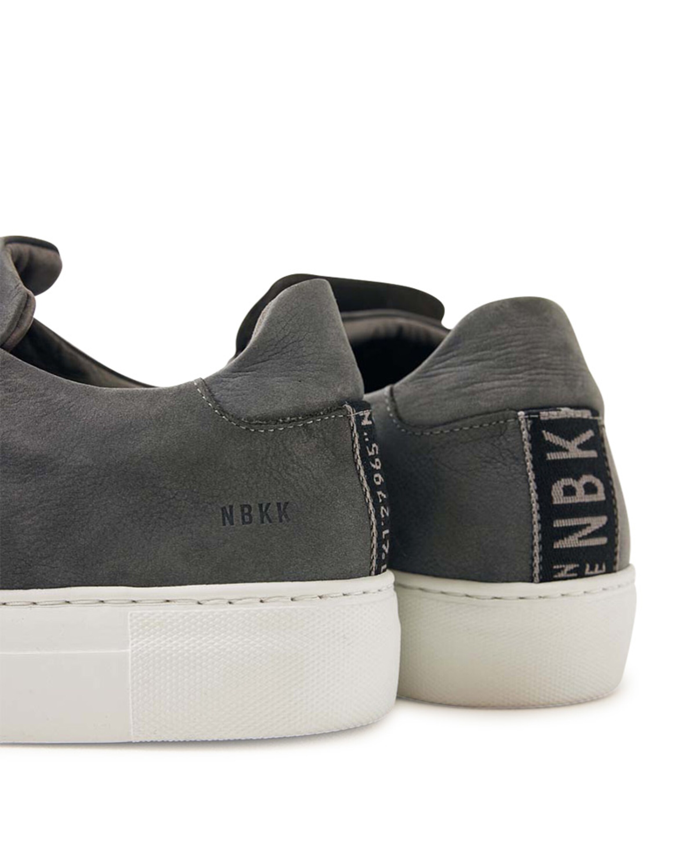 Nubikk Jagger Classic Nubuck  heren sneakers grijs