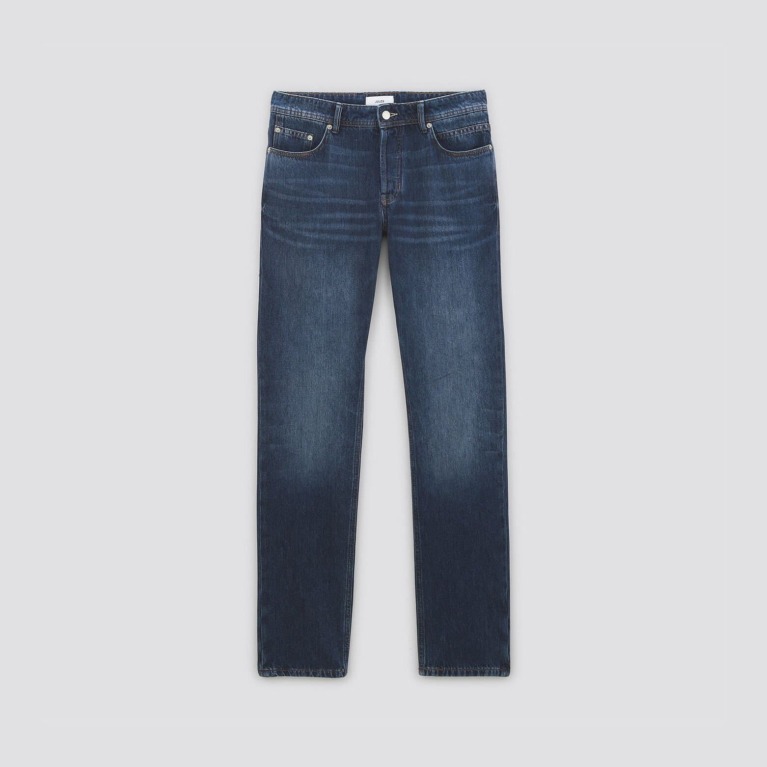 Jean straight Bleu