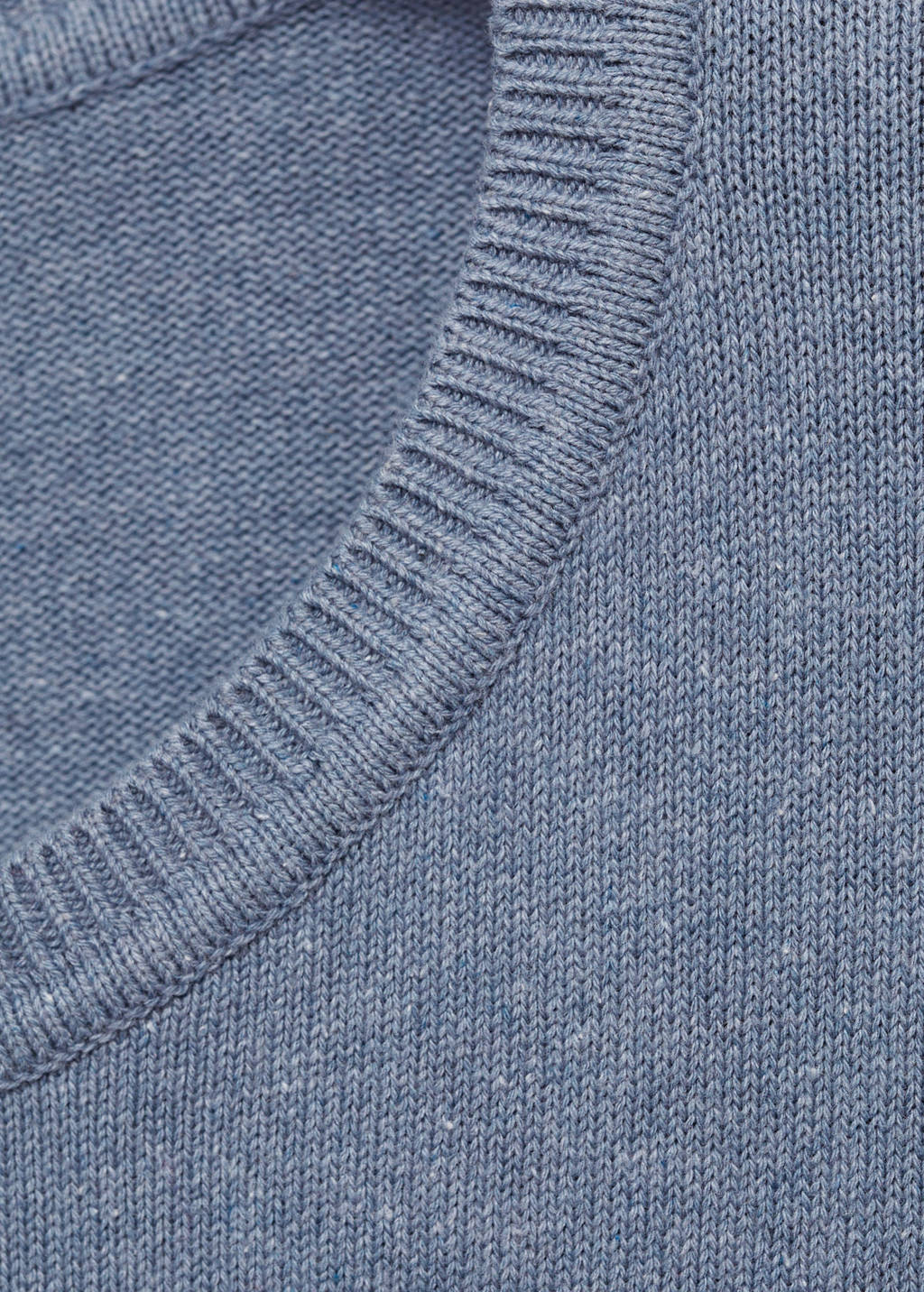 MANGO TEEN pullover blauw fijn gebreid