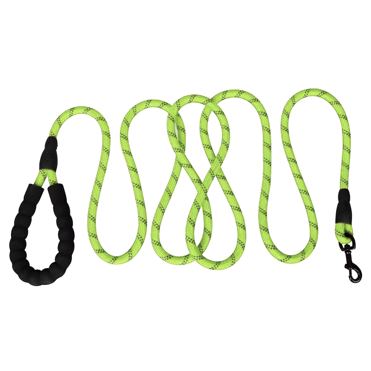 Nylon hundebånd med 1,5 meter (grønn)