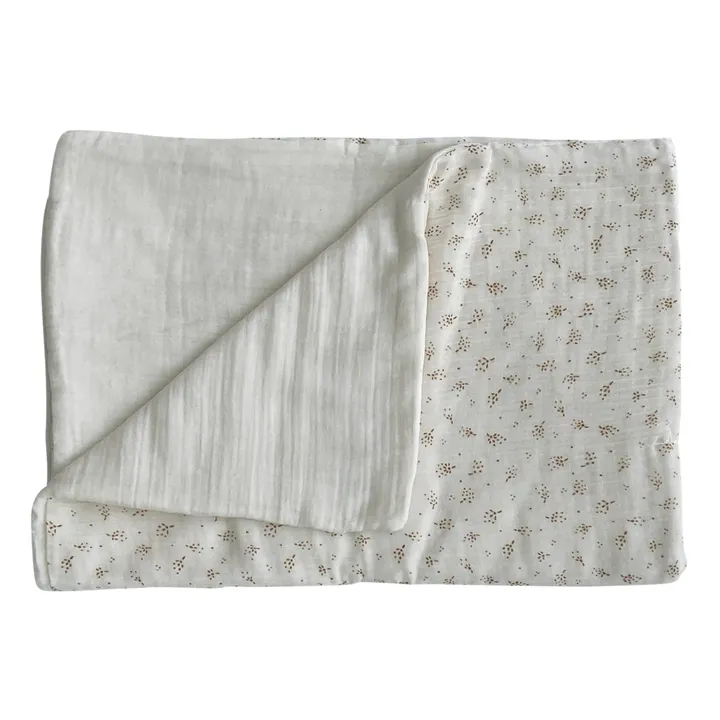 Gabrielle Paris Couverture ouatinée en coton bio - 70x100cm | Miel