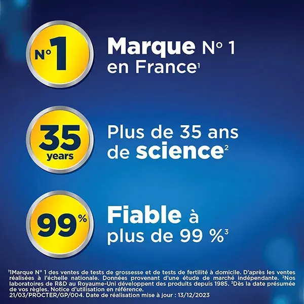 Densmore Gametix F et Clearblue Test d'Ovulation digital Fertilité, Conception, Grossesse