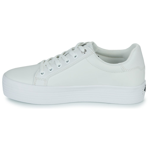 Calvin Klein Jeans - VULC FLATFORM LACEUP - Blanc