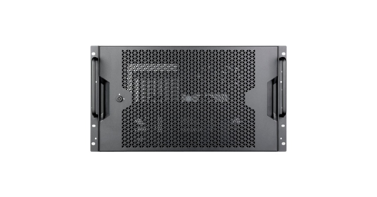 SilverStoneRM600 rack behuizing  (Zwart)