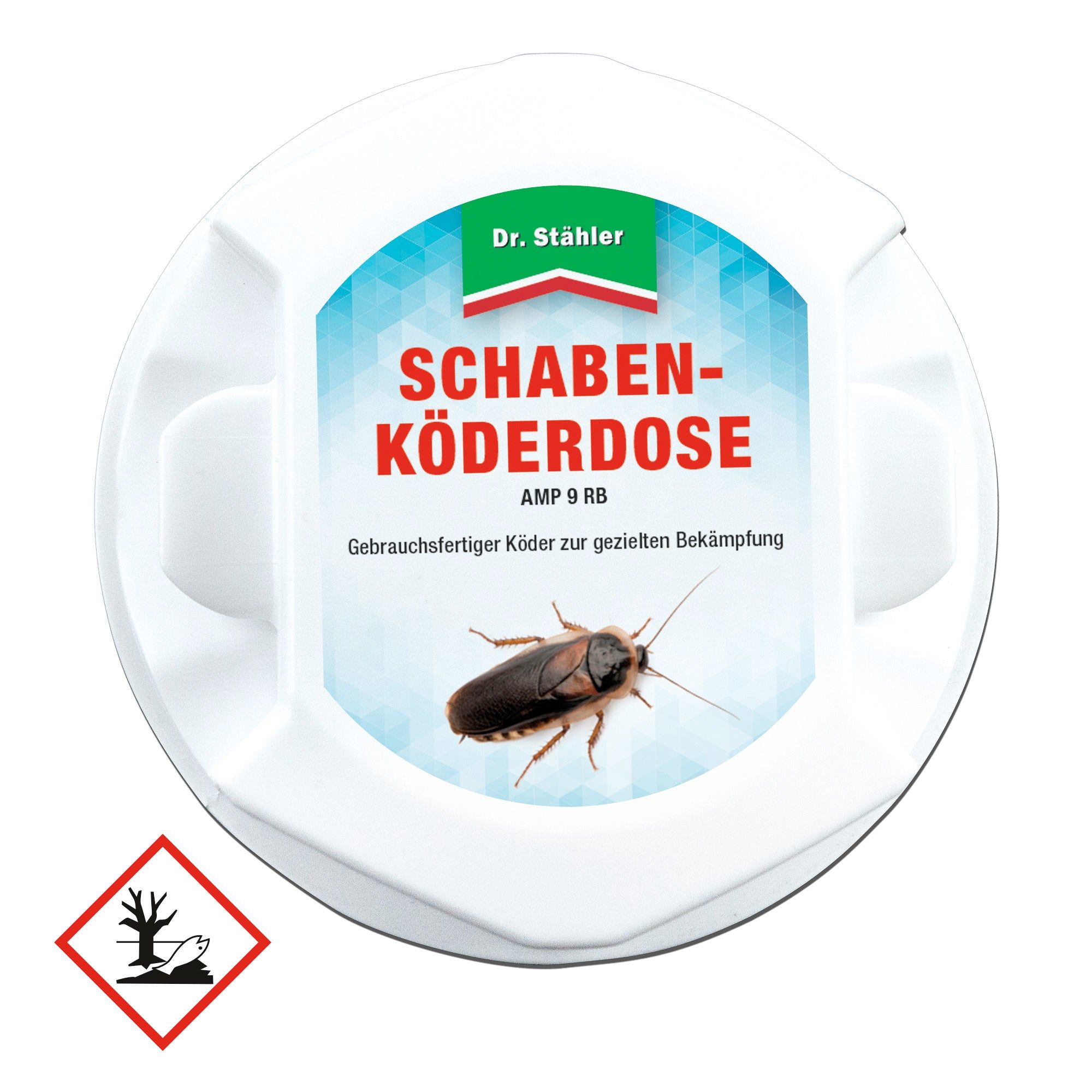 SILBERKRAFT Schaben Köderdose