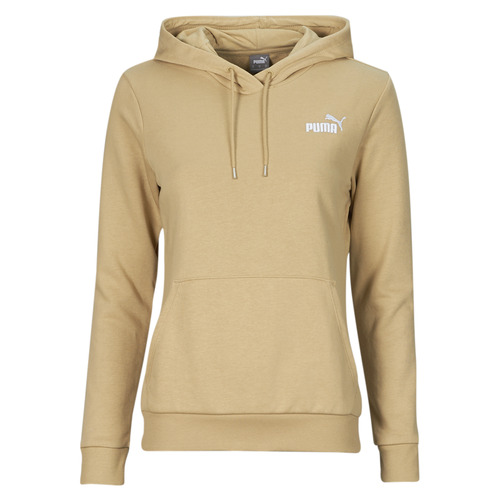 Puma - ESS+ EMBROIDERY HOODIE TR - Camel