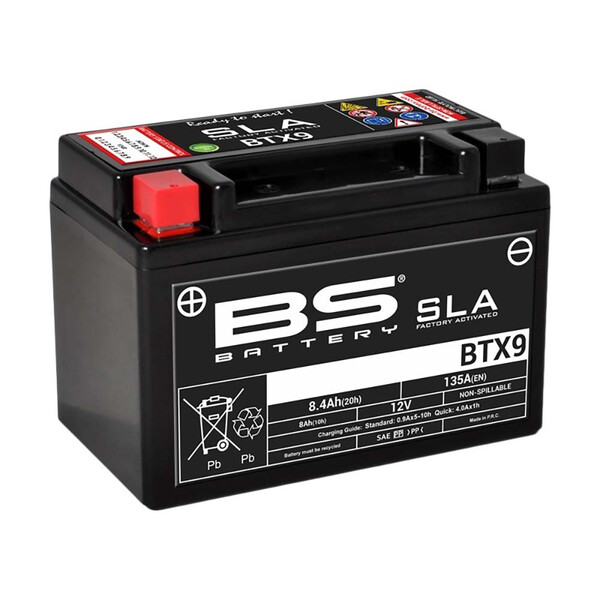 BS Battery - Batterie BTX9 SLA