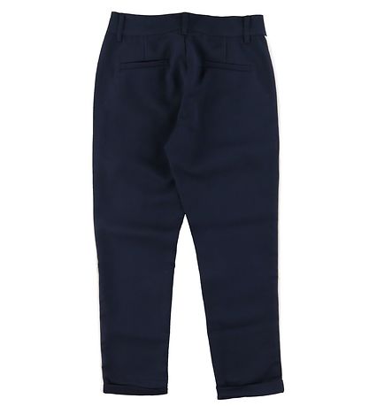 Add to Bag Hosen - Navy/Weiß