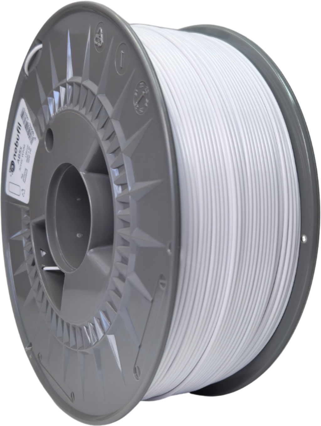 Nobufil  ABSx Artic White, 1,75 mm / 1000 g    ABS Filament aus recycelten Kunststoffen
