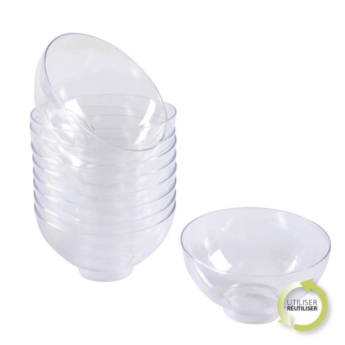 VERRINE MINI APERITIF PLASTIQUE X25PCS