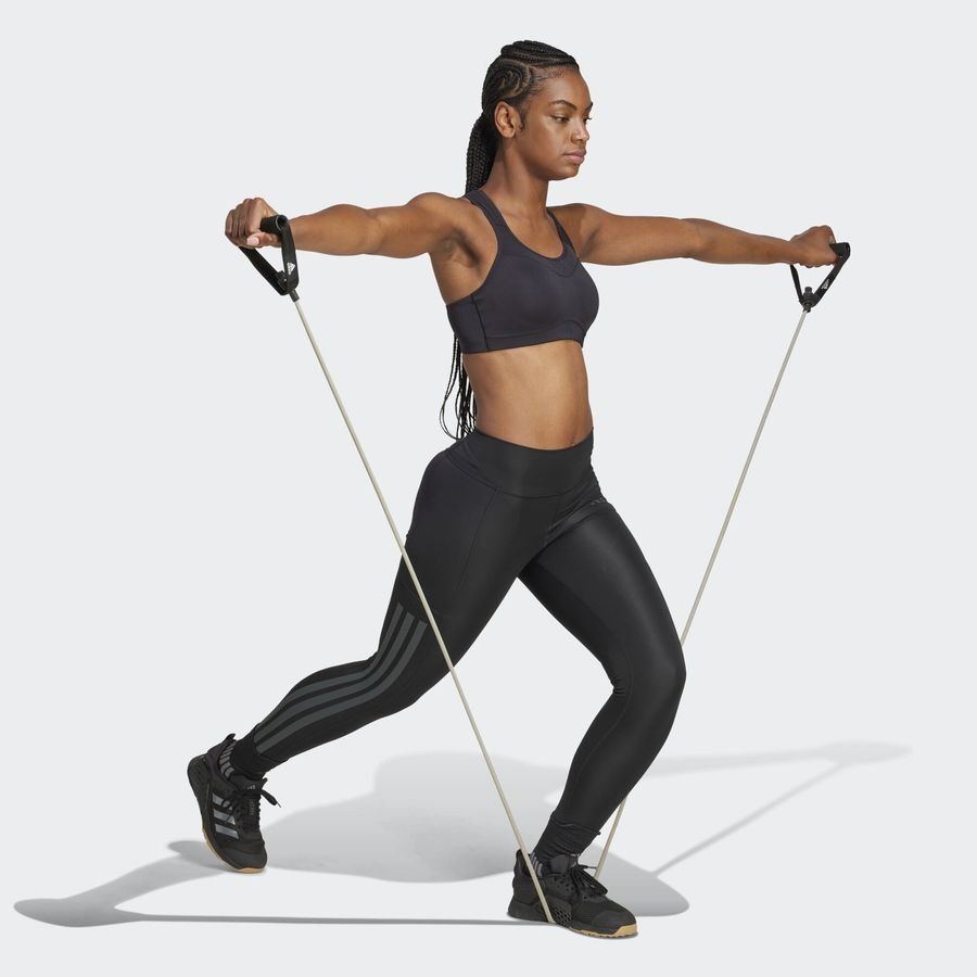 Adidas Legging long 3 bandes Optime