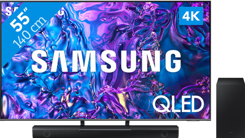 Samsung QLED 4K 55Q74D (2024) + Samsung HW-B530 (2022)