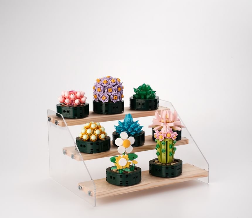 Miumi - Tuinpot-bouwsteenspeelgoed (verschillende ontwerpen)