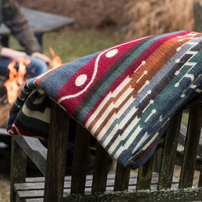 Ecuadane Mountain Plaid, Sumaco Wave