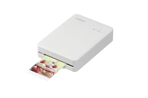 Canon SELPHY QX20 - Printer - farve - farvesublimering - 72 x 85 mm op til 0.66 min./side (farve) - kapacitet: 10 ark - Wi-Fi(g) - sandhvid
