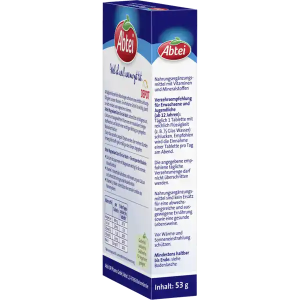 Magnesium 400 Stark für die Nacht Tabletten