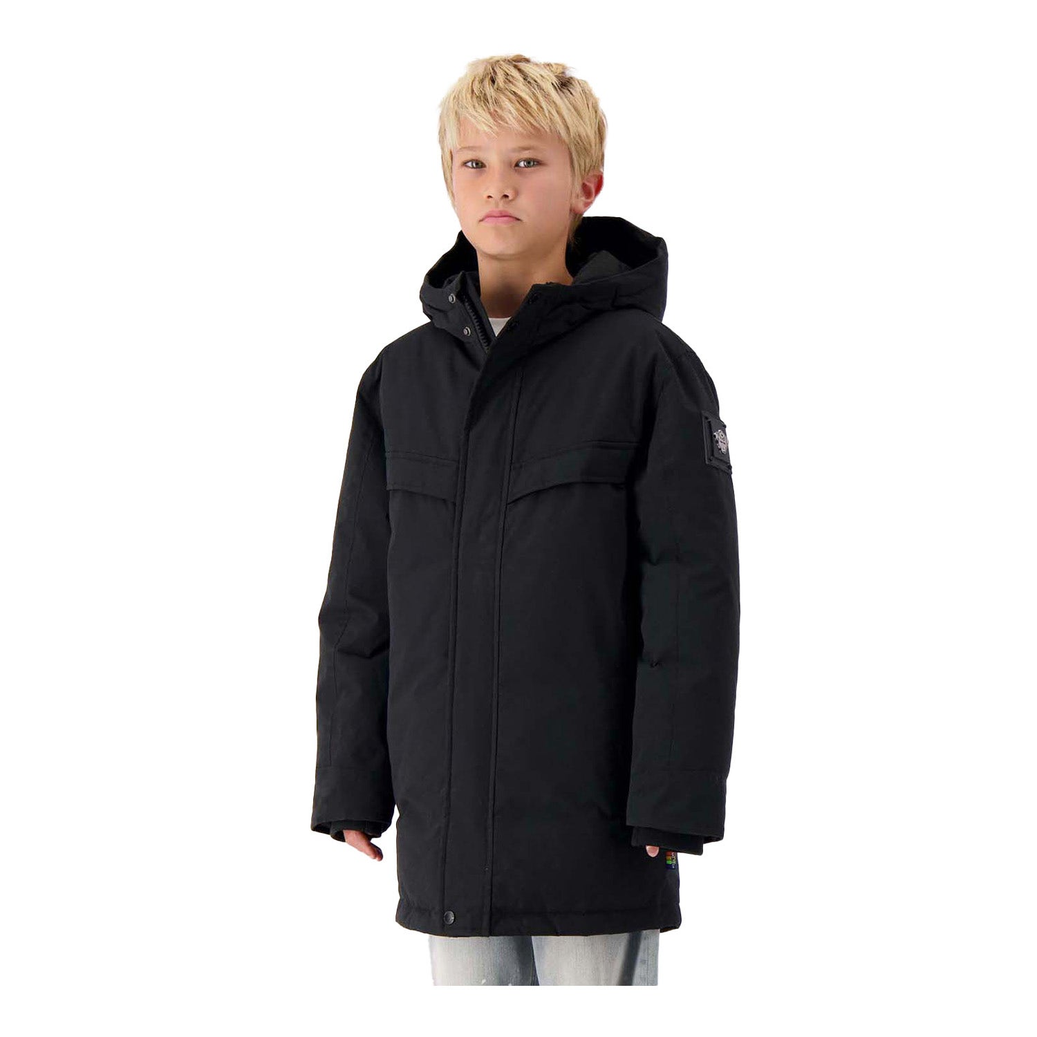 Black Bananas  Parka Plate Jacket Kids