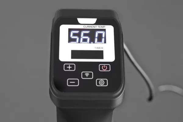 Caso SV 1200 Pro Smart, Sort, Rustfrit stål, Plast, Rustfrit stål, Berøring, LED, GS, CE, 40 °C
