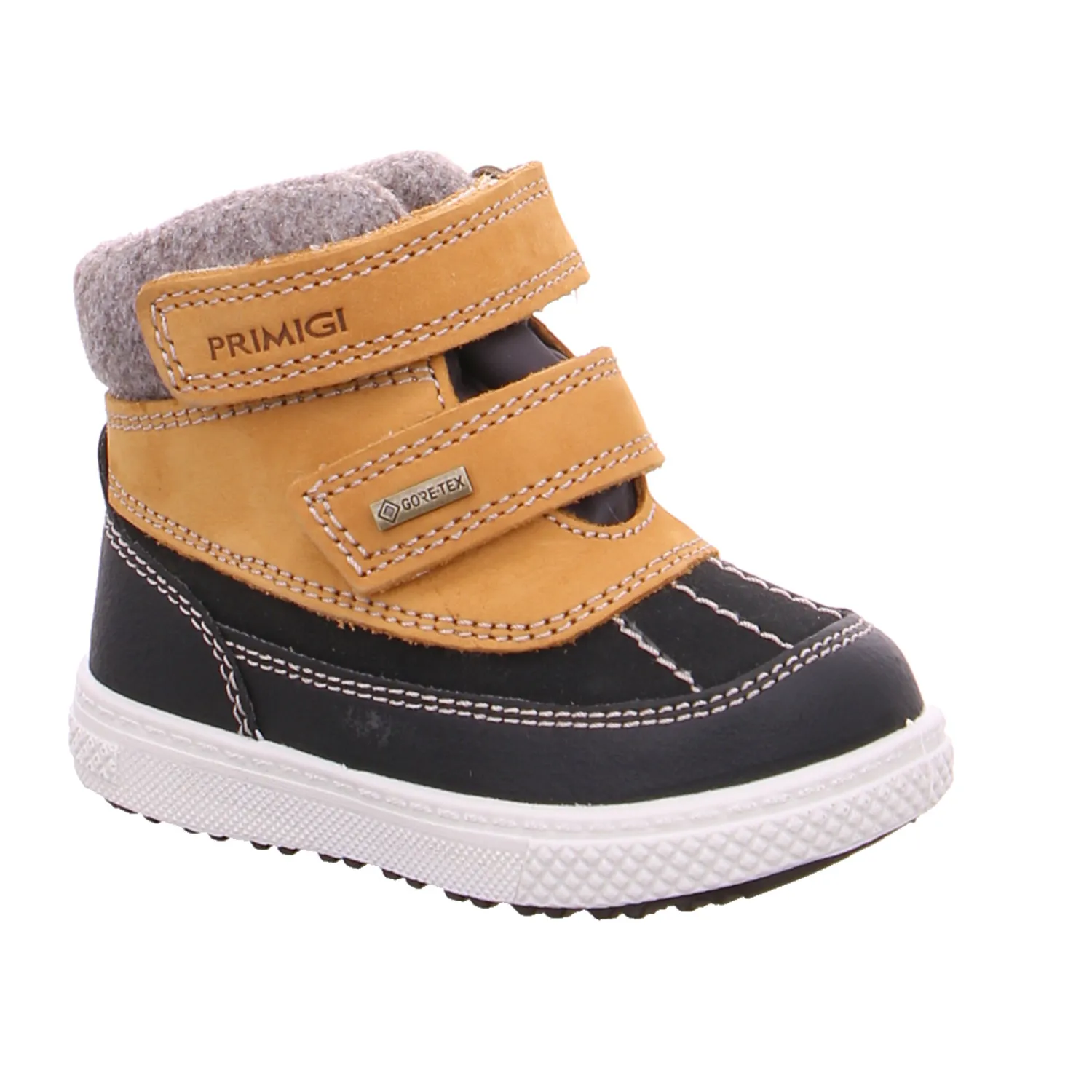 PRIMIGI Kleinkinder-Winter-Bottine Cognac Leder  Boot