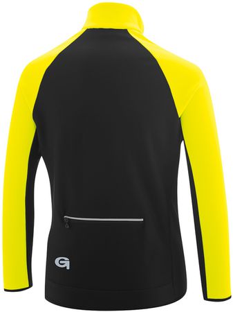 MORITZ Kinder-Softshelljacke  safety yellow  164