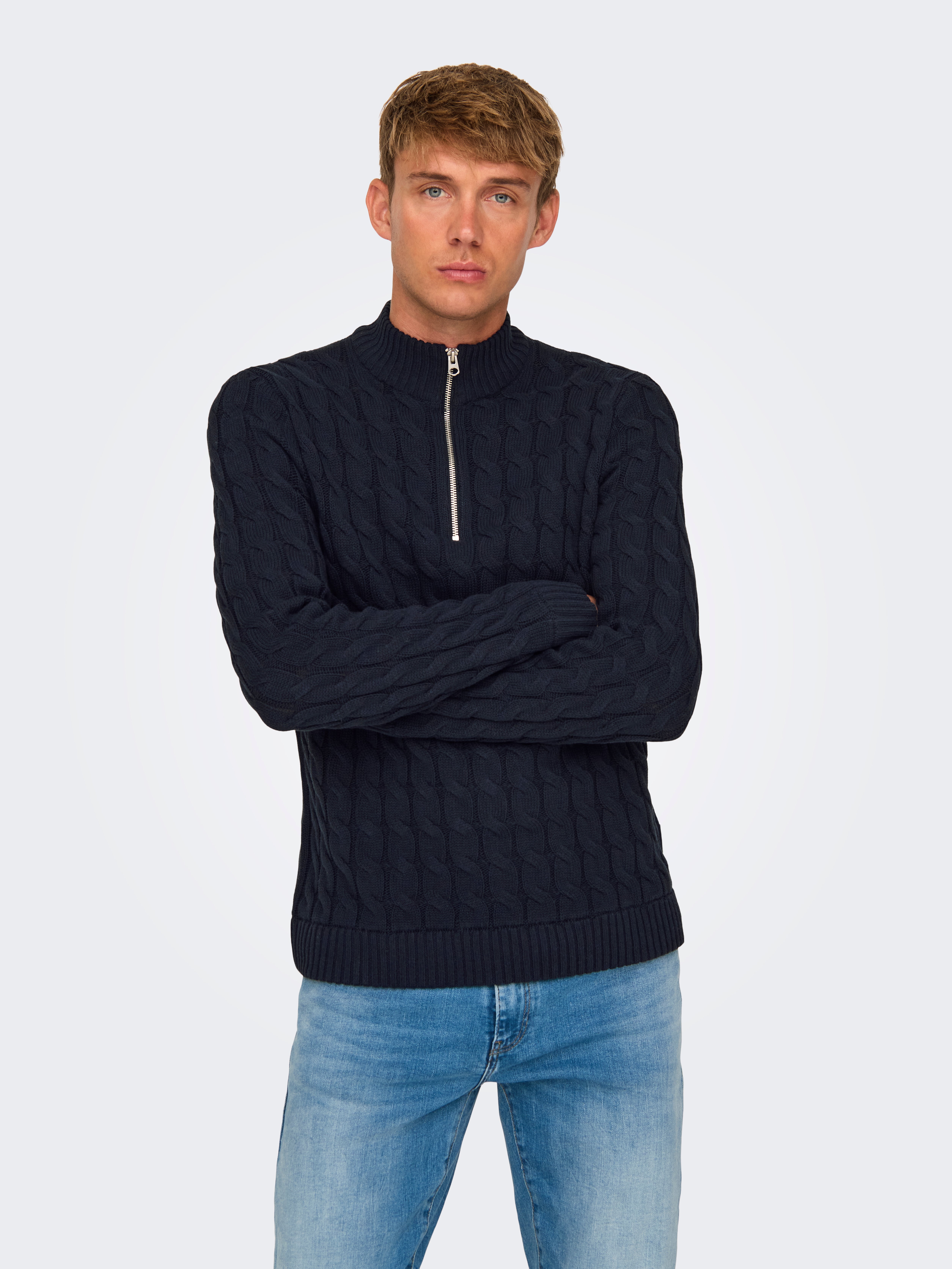 ONSKICKER Pullover Dark Navy