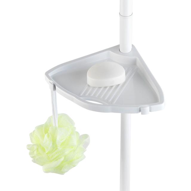 Teleskop Duschecke Compact, mit 4 Ablagen